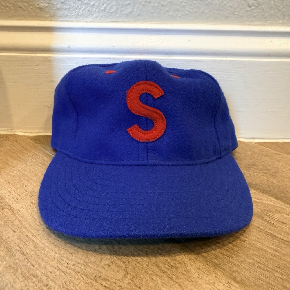 Ebbets Field Flannels Cap Hat Seattle Rainiers PCL Wool 7 1/8 Low Crown USA